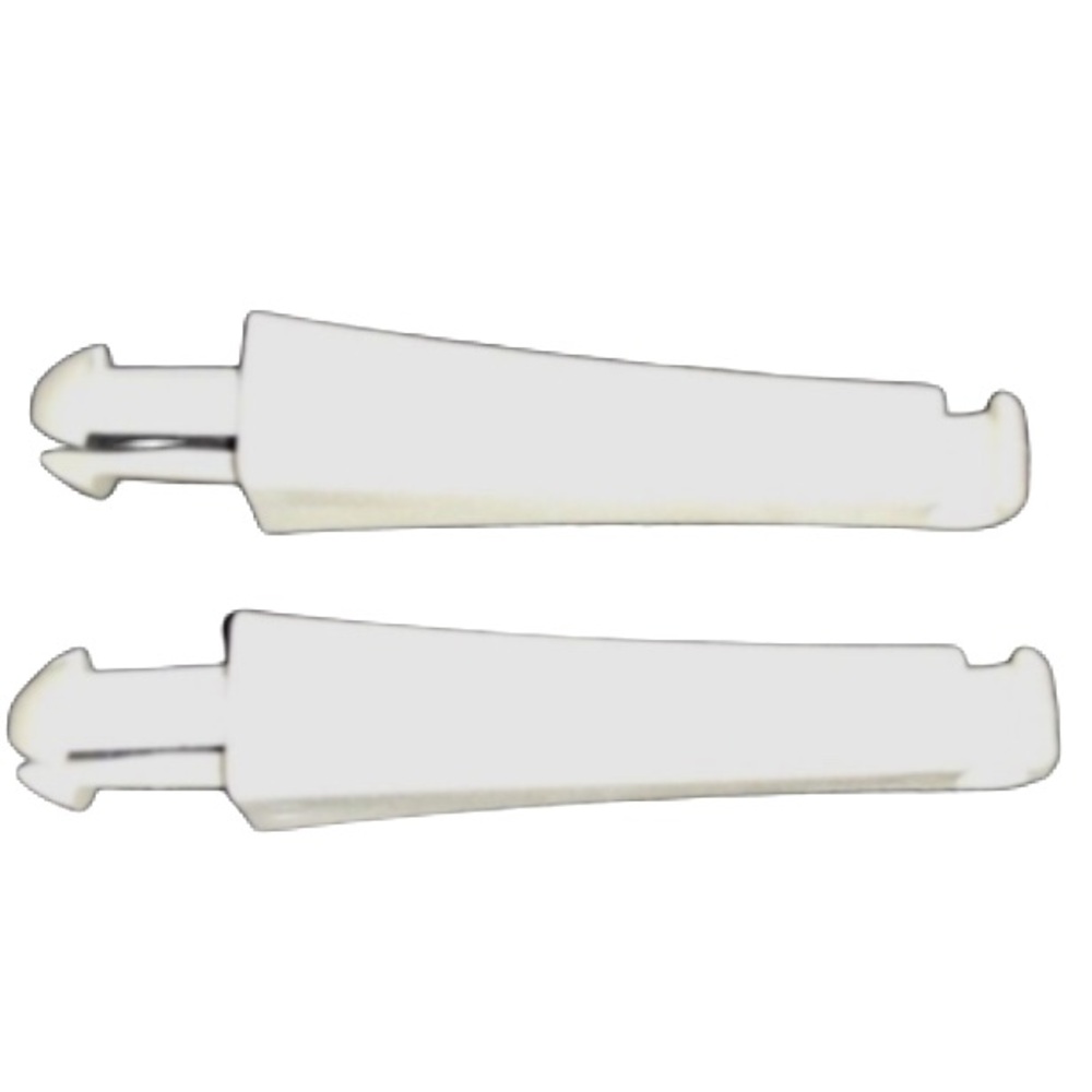 2 x IKEA Corner cabinet carousel railing bracket Part# 128530